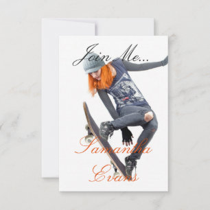 HAMbyWG - Invitación - Skateboard
