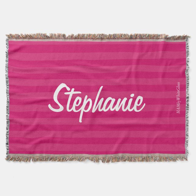 HAMbyWG - Lanzar una manta -2/tono Cualquier color (Anverso)