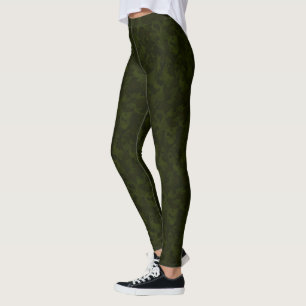 HAMbyWG - Leggings de compresión - Camo verde del