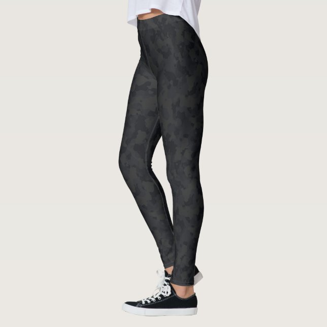 HAMbyWG - Leggings de compresión - Camoflage negro (Izquierda)