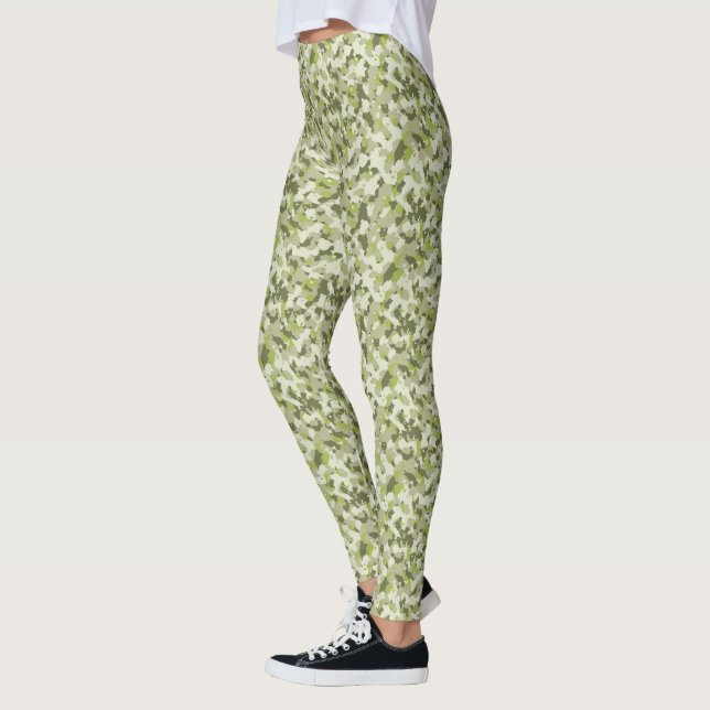 HAMbyWG - Leggings de compresión - Camoflage verde (Izquierda)