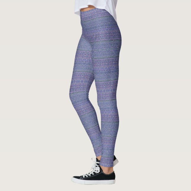 HAMbyWG - Leggings - Lavender Woven Look (Izquierda)