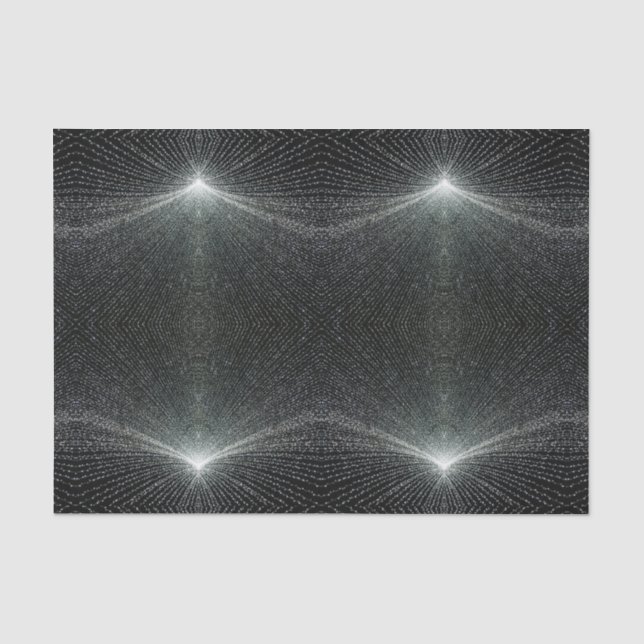 HAMbyWG - Papel de Seda - Negro con Luces (Anverso)