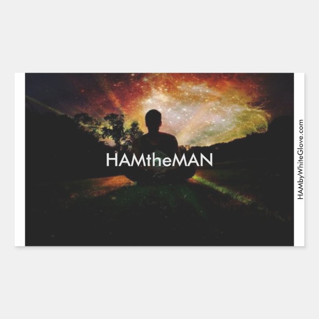 HAMbyWG - Pegatinas - HAMtheMAN (Anverso)
