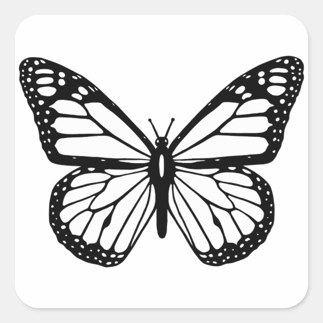 HAMbyWG - Pegatinas - Mariposa (Anverso)
