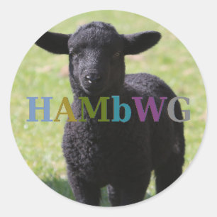 HAMbyWG - pegatinas - ovejas negras