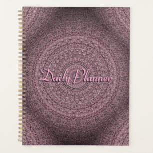 HAMbyWG - Planificador Diario - Mandala Rosa
