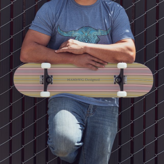 HAMbyWG - Skateboard - Amarillo rosa brillante (Exterior 3)