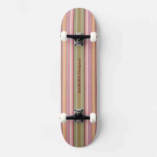 HAMbyWG - Skateboard - Hermosos colores ricos (Anverso)
