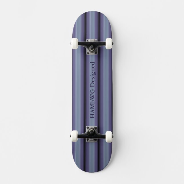 HAMbyWG - Skateboard - Plum & Purple Hues (Anverso)