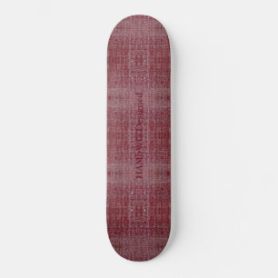 HAMbyWG - Skateboard - Rojo angustiado