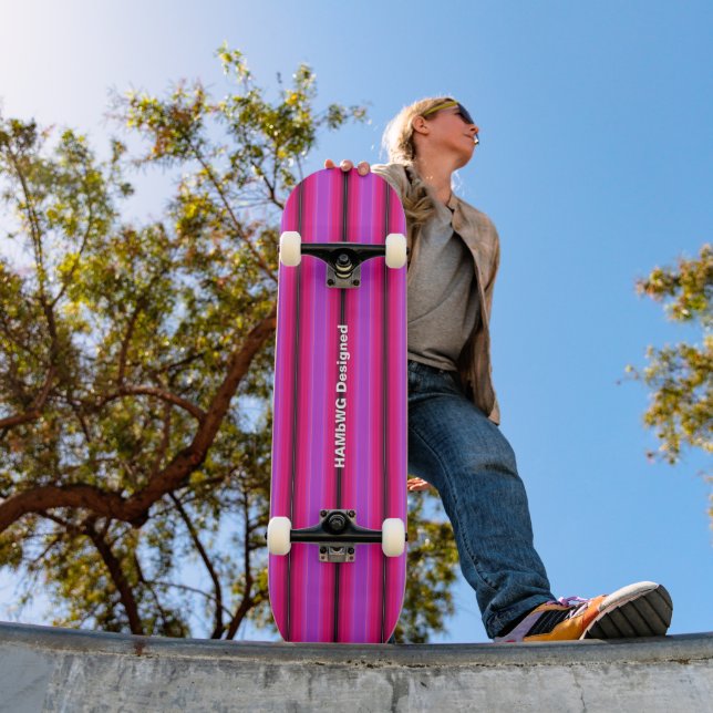 HAMbyWG - Skateboard - Rosa caliente (Exterior 1)