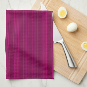 HAMbyWG - Toalla de cocina - Fuschia Stripe