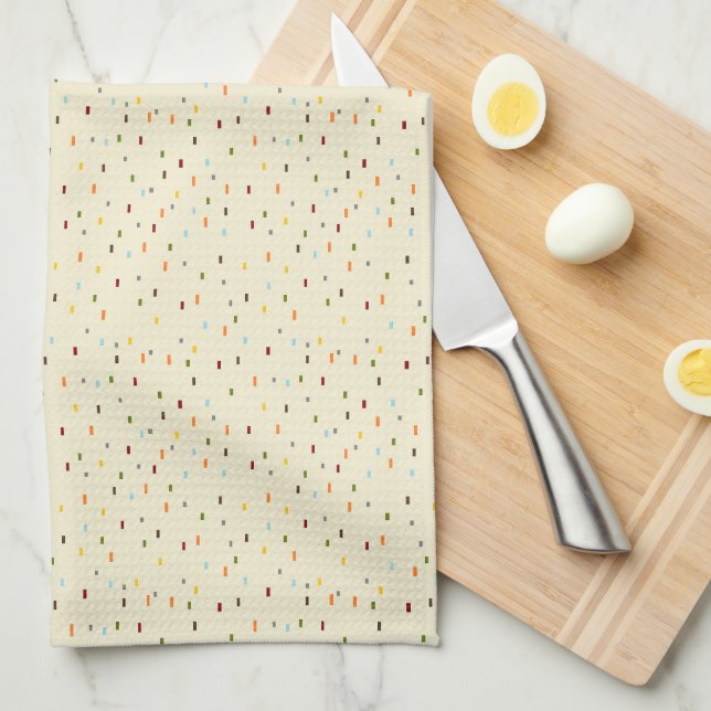 HAMbyWG - Toallas de cocina - Especkles multicolor (Doblado Cuarto)