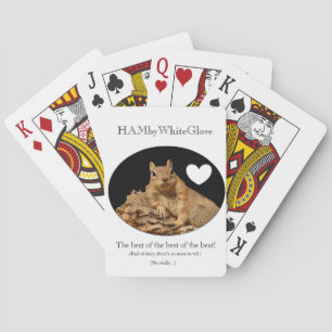 HAMbyWhiteGlove - Cartas de juego - ardilla con co