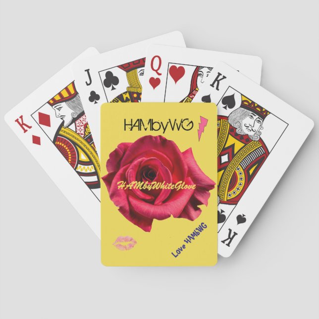 HAMbyWhiteGlove - Cartas de juego - Rosa de histor (Reverso)