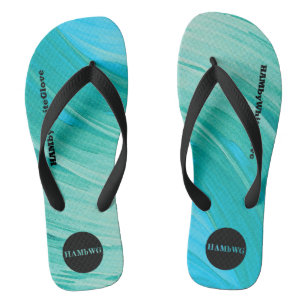 HAMbyWhiteGlove - Chanclas para hombre - Rich Aqua