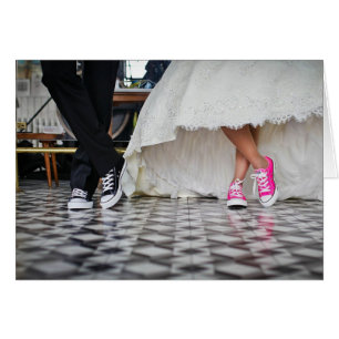 HAMbyWhiteGlove - tarjeta - novia y novio en