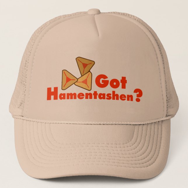 ¿Hamentashen conseguido? Gorras (Anverso)