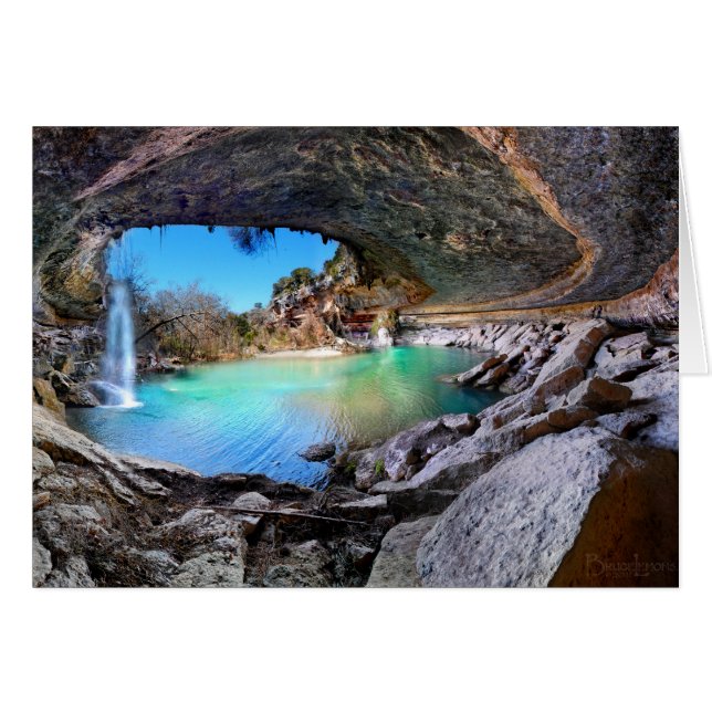 Hamilton Pool - Austin Texas (Anverso (Horizontal))