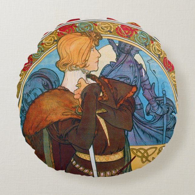 Hamlet, Cojín decorativo Alphonse Mucha (Anverso)