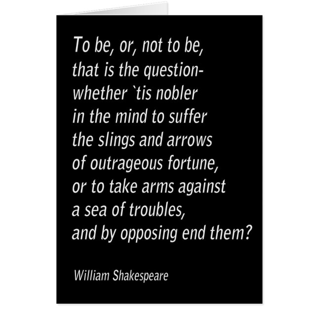 "Hamlet" de William Shakespeare (Frente)