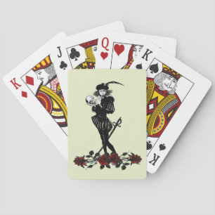 Hamlet El Bardo Bicicleta de Cartas de Juego Verde