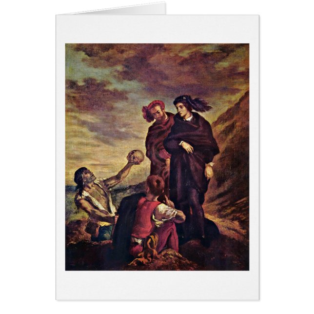 Hamlet y Horatio de Eugene Delacroix (Frente)