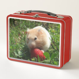 Hammie con fresas Metalizado Lunchbox