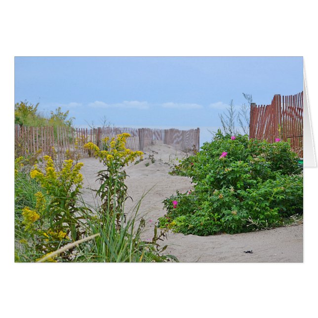 Hammonasset Beach Notecard (Anverso (Horizontal))