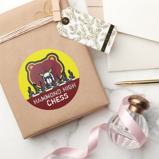 HAMMOND HIGH CHESS Pegatina (Regalar)