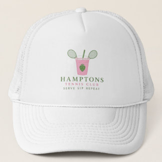 Hamptons Tennis - Gorra de camionero