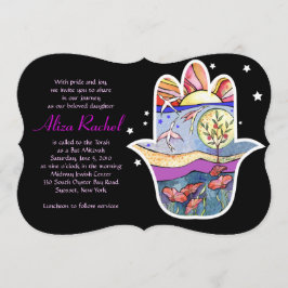 HAMSA BEAUTY Bat Mitzvah Invitación