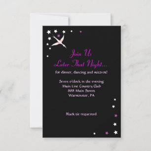 HAMSA BELLEZA Bat Mitzvah Invitación