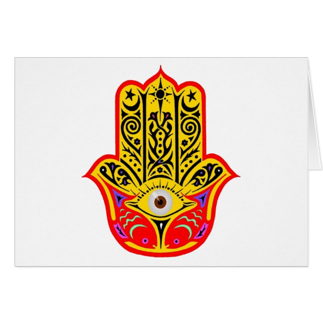 Hamsa - Hamsa mágico (Anverso (Horizontal))