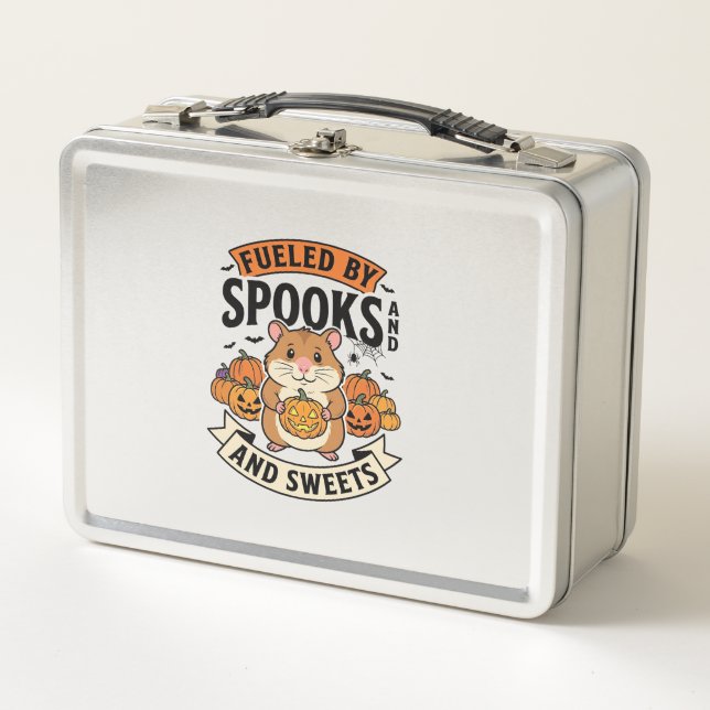 Hámster de Halloween alimentado por Spooks Diverti (Anverso)