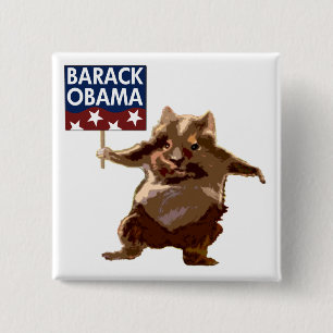 Hámsteres para el botón de Barack Obama