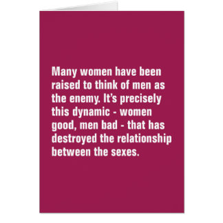 Han criado a muchas mujeres para pensar en