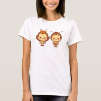 Hana y camiseta de Hachi