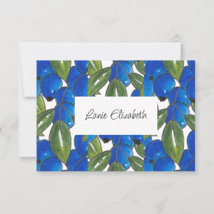 Hand Drawn Blueberries