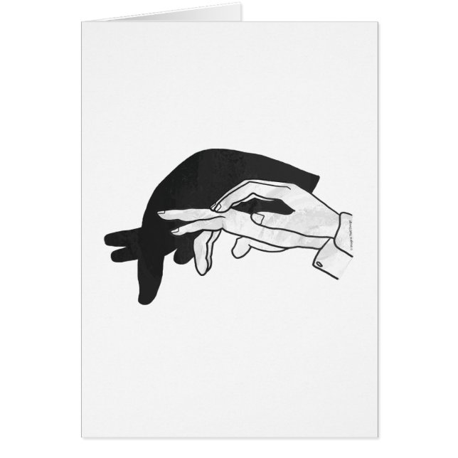 Hand Silhouette Anteater (Frente)