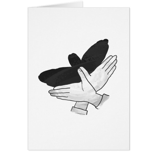 Hand Silhouette Eagle (Frente)