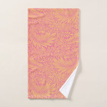 HAND TOWEL : WILLIAM MORRIS : LARKSPUR