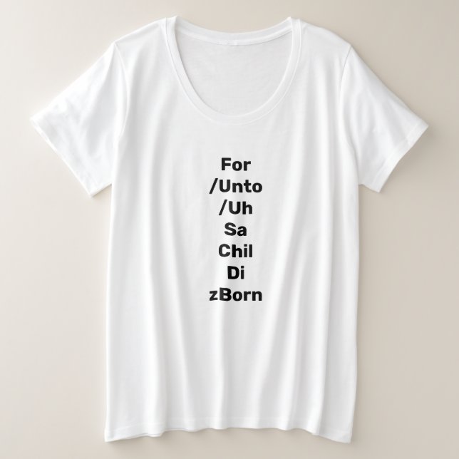 Handel's Messiah For Unto Us A Child Is Born Choir (Anverso del diseño)