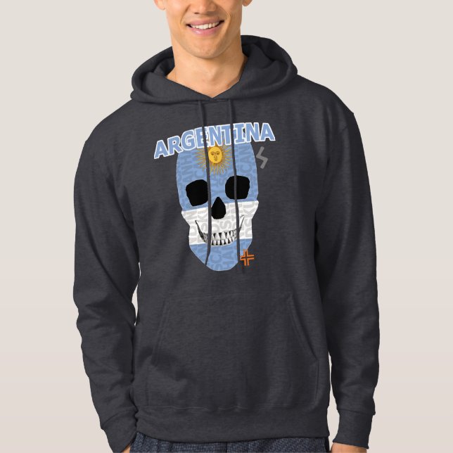 HANDSKULL Argentina Camisas de sudadera B2 (Anverso)