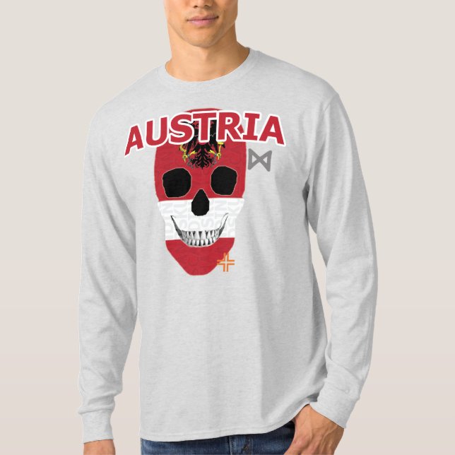 HANDSKULL Austria Camiseta B2 de manga larga (Anverso)