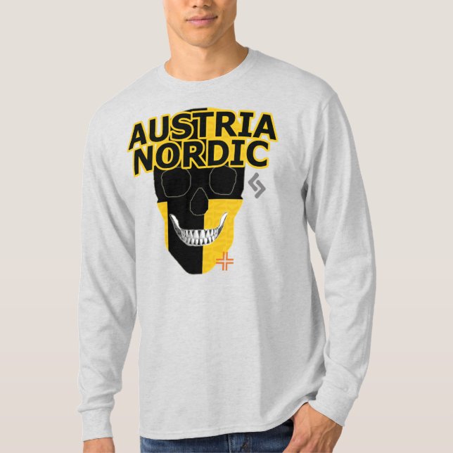 HANDSKULL Austria Camiseta Nordic Long Sleeve B2 (Anverso)