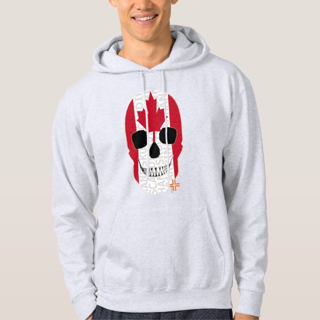 HANDSKULL Canada Camisas sudaderas encapuchadas B2 (Anverso)