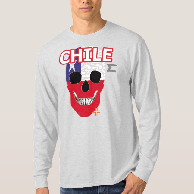 HANDSKULL Chile Camiseta de manga larga B2 (Anverso)