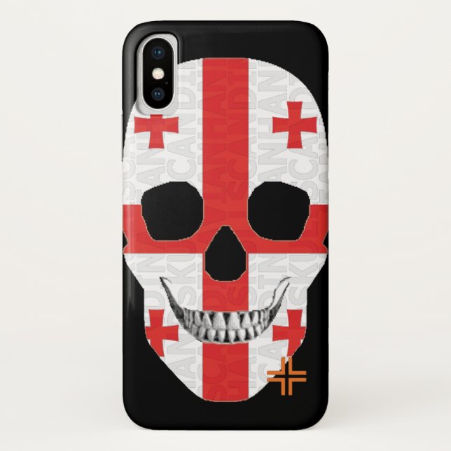 HANDSKULL Georgia funda iPhone X B2 (Reverso)